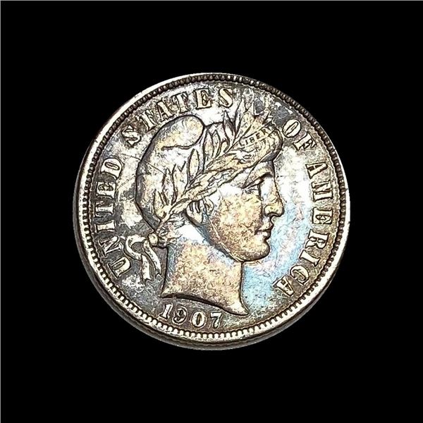 1907-S Barber Dime HIGH GRADE