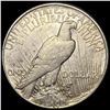 Image 2 : 1921 Silver Peace Dollar NEARLY UNCIRCULATED