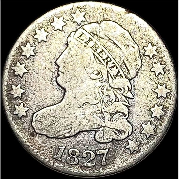 1827 Capped Bust Dime NICELY CIRCULATED