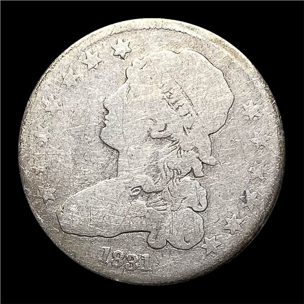 1831 Capped Bust Silver Quarter NICELY  CIRCULATED