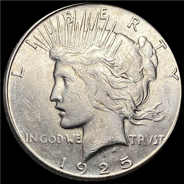 1925-S Silver Peace Dollar UNCIRCULATED