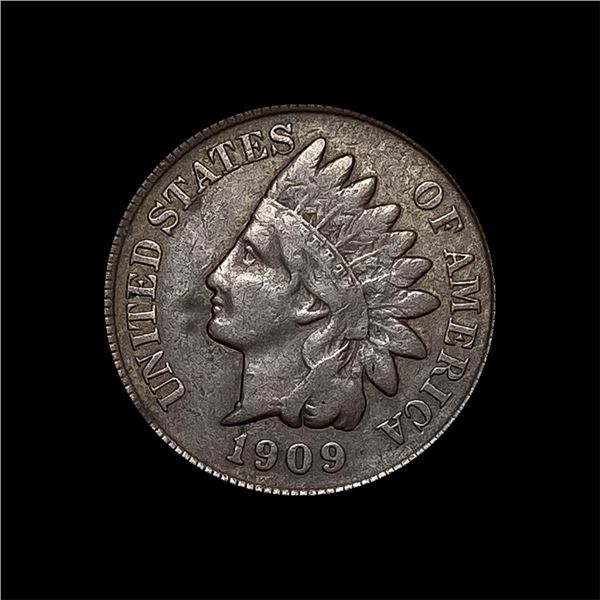 1909-S Indian Head Cent LIGHTLY CIRCULATED