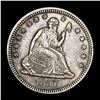 Image 1 : 1857-O Silver Seated Liberty Quarter LIGHTLY  CIRCULATED