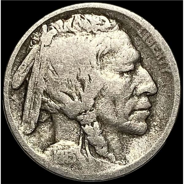 1913-S T2 Buffalo Nickel LIGHTLY CIRCULATED