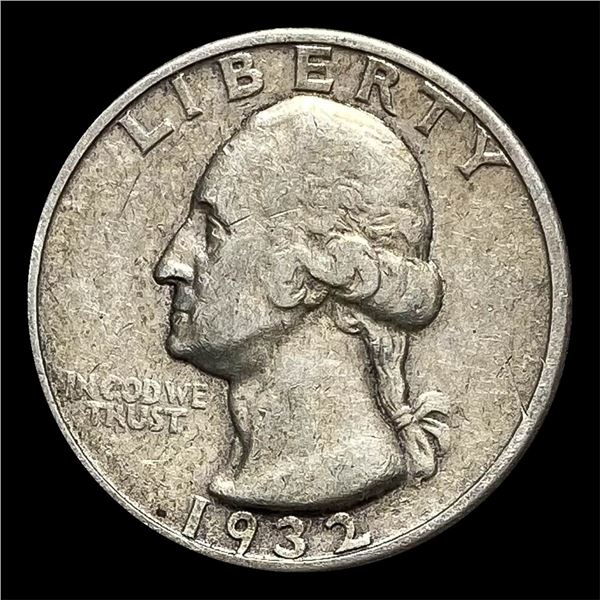 1932-S Silver Washington Quarter NEARLY  UNCIRCULATED