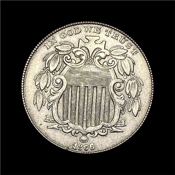 1866 Shield Nickel UNCIRCULATED