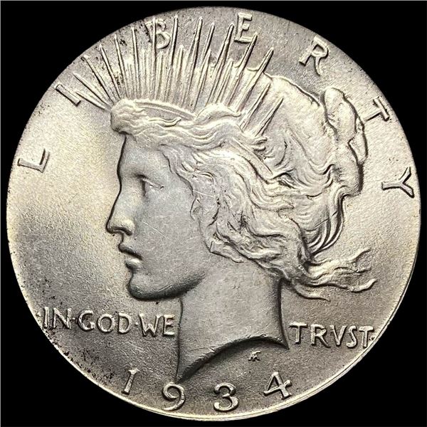 1934 Silver Peace Dollar UNCIRCULATED