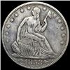 Image 1 : 1853 Arrows Seated Liberty Half Dollar  LIGHTLY CIRCULATED