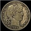 Image 1 : 1909 Barber Half Dollar NICELY CIRCULATED