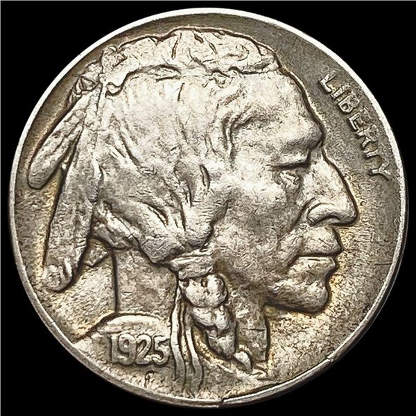 1925-D Buffalo Nickel CHOICE AU