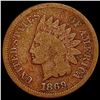 Image 1 : 1869 Indian Head Cent NICELY CIRCULATED