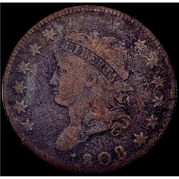 1808 Classic Head Large Cent NICELY CIRCULATED