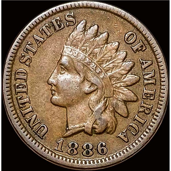 1886 Indian Head Cent NEARLY UNCIRCULATED