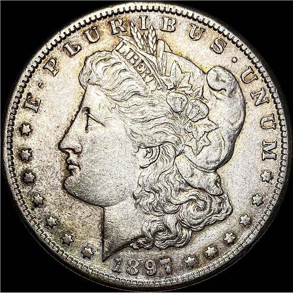 1897-S Silver Morgan Dollar CLOSELY UNCIRCULATED