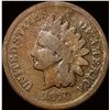 Image 1 : 1870 Indian Head Cent NICELY CIRCULATED
