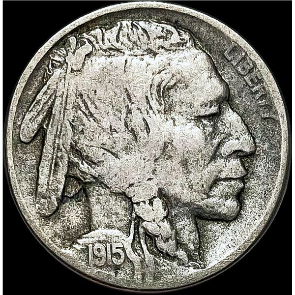 1915-D Buffalo Nickel LIGHTLY CIRCULATED