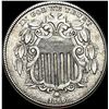 Image 1 : 1866 Shield Nickel CLOSELY UNCIRCULATED