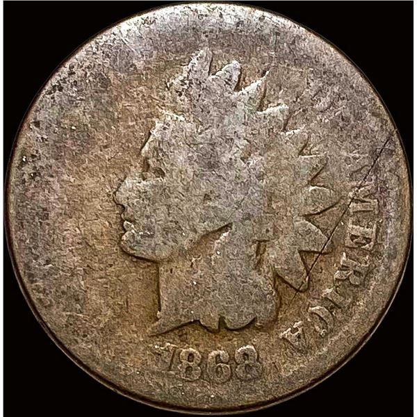 1868 Indian Head Cent NICELY CIRCULATED