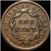 Image 2 : 1838 Coronet Head Large Cent ABOUT UNCIRCULATED