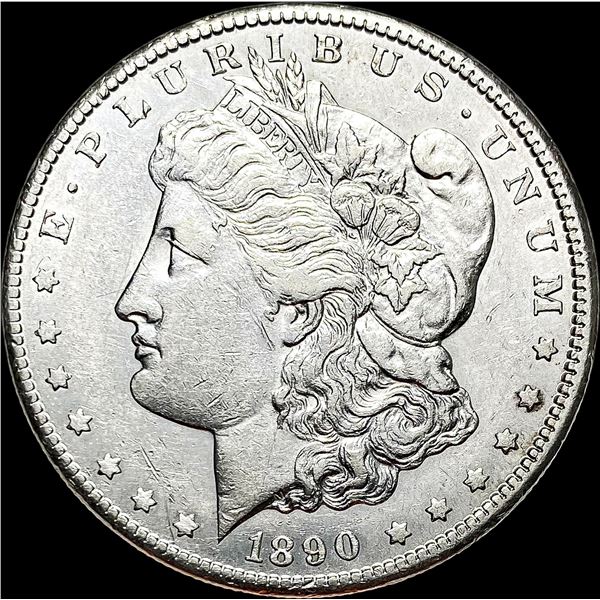 1890-CC Silver Morgan Dollar CLOSELY UNCIRCULATED