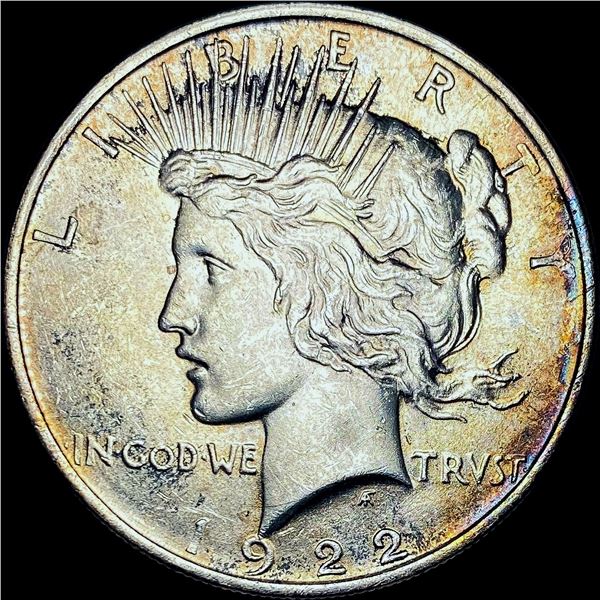 1922 Silver Peace Dollar CHOICE BU