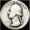 Image 1 : 1932-S Silver Washington Quarter NICELY CIRCULATED