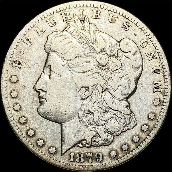 1879-CC Silver Morgan Dollar LIGHTLY CIRCULATED