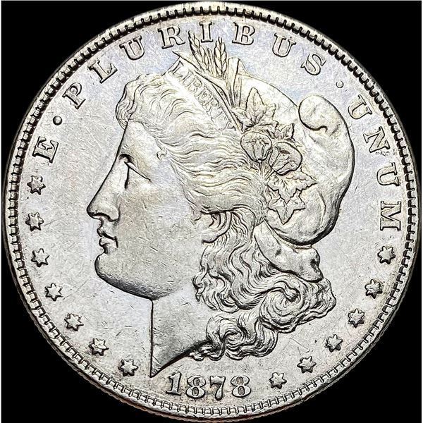 1878 8TF Morgan Silver Dollar CLOSE UNC
