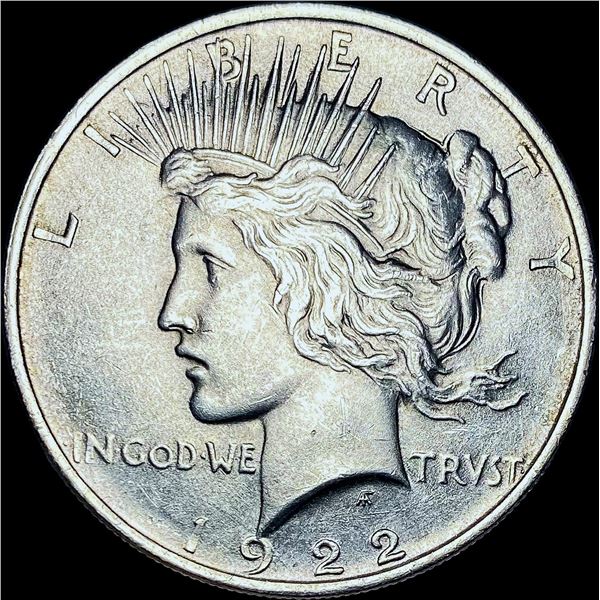 1922 Silver Peace Dollar CHOICE BU