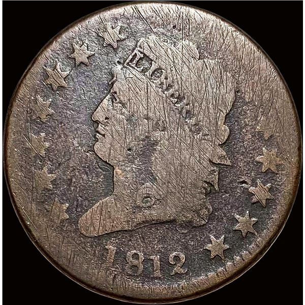 1812 Classic Head Large Cent NICELY CIRCULATED