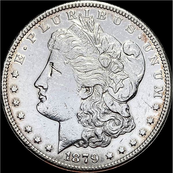 1879-S REV 78 Silver Morgan Dollar CLOSE UNC