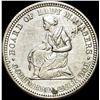 Image 1 : 1893 Isabella Quarter Dollar CLOSELY UNCIRCULATED