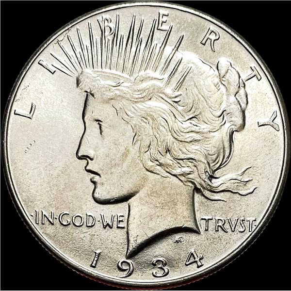 1934 Silver Peace Dollar UNCIRCULATED