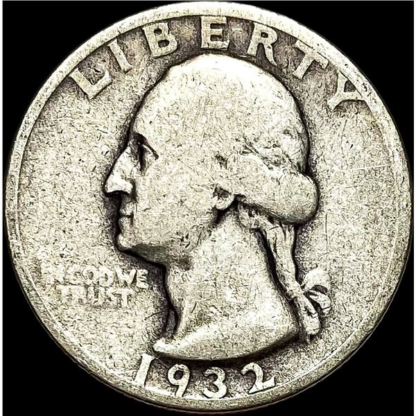 1932-S Silver Washington Quarter NICELY CIRCULATED