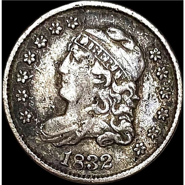 1832 Capped Bust Half Dime LIGHTLY CIRCULATED