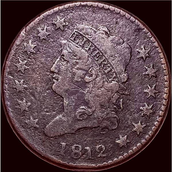 1812 Classic Head Large Cent HIGH GRADE