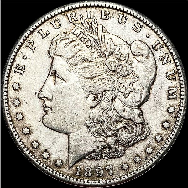 1897-S Silver Morgan Dollar CLOSELY UNCIRCULATED