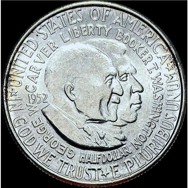 1952 Washington/Carver Silver Half Dollar CHOICE BU