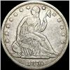 Image 1 : 1876-CC Seated Liberty Half Dollar LIGHTLY CIRCULATED