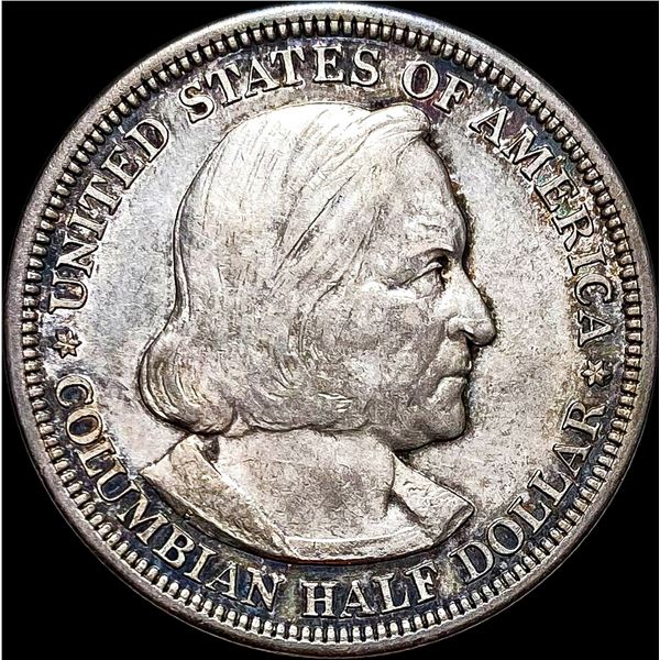 1893 Columbian Exposition Half Dollar CLOSELY UNCIRCULATED