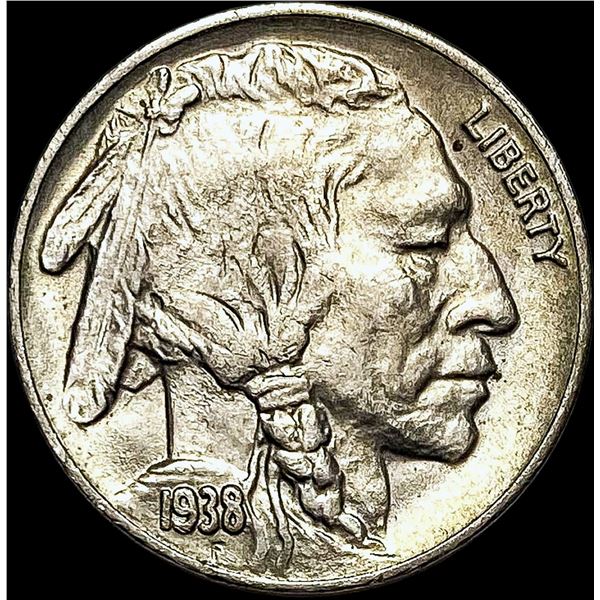 1938-D Buffalo Nickel LIGHTLY CIRCULATED