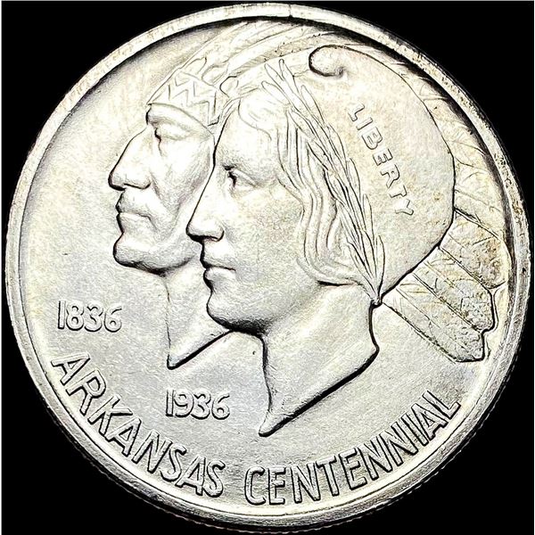 1936-S Silver Arkansas Half Dollar UNCIRCULATED