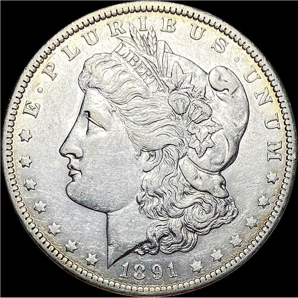 1891-O Silver Morgan Dollar CLOSELY UNCIRCULATED