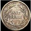 Image 2 : 1896-O Silver Barber Dime LIGHTLY CIRCULATED