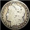 Image 1 : 1881-CC Silver Morgan Dollar NICELY CIRCULATED