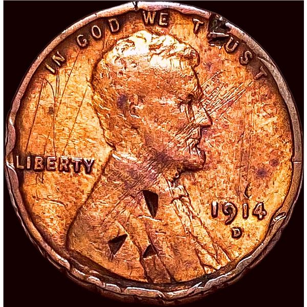 1914-D Lincoln Wheat Cent HIGH GRADE