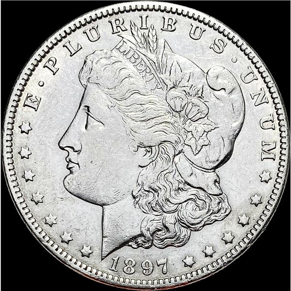 1897-O Silver Morgan Dollar CLOSE UNC