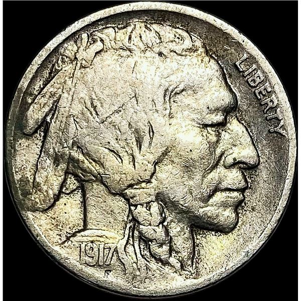 1917-S Buffalo Nickel LIGHTLY CIRCULATED