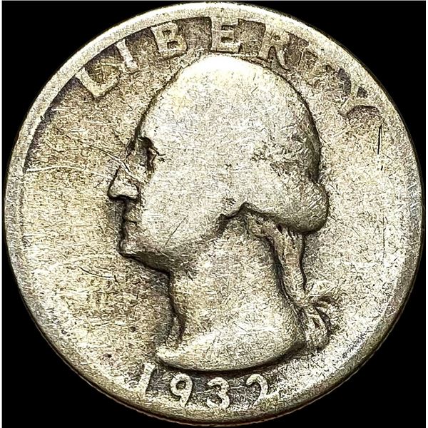 1932-D Silver Washington Quarter NICELY CIRCULATED