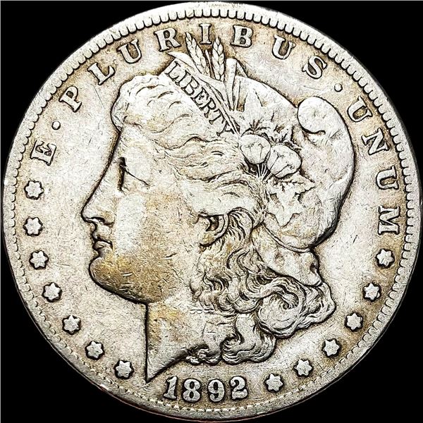 1892-CC Silver Morgan Dollar NICELY CIRCULATED